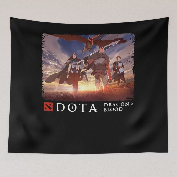 Item preview, Dragon's Blood Characters Dota Games designed and sold by Clothingcruz.