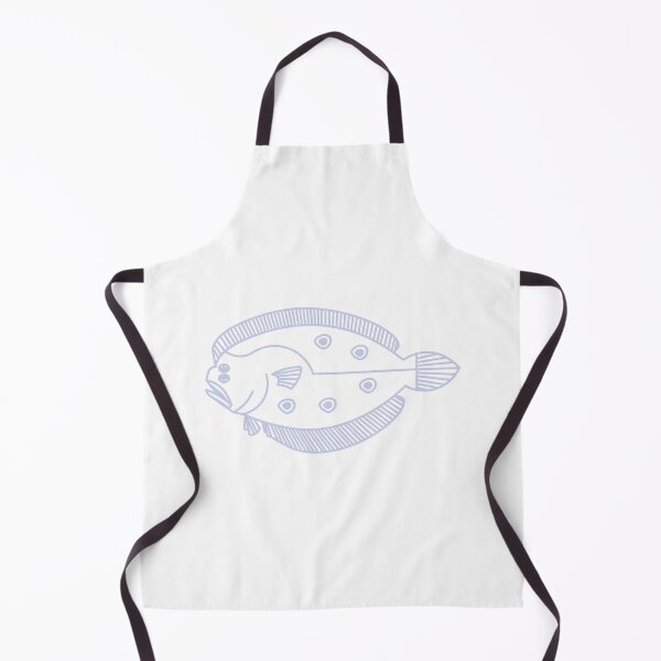 Item preview, Fun Flounder Fish in Light Purple and White designed and sold by fruttidimare.