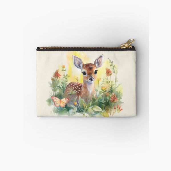 Item preview, Baby Deer and Wildflowers designed and sold by BzTeez.