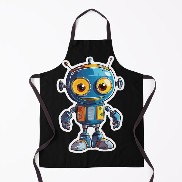 Item preview, robot toy for boys drawn like a cartoon designed and sold by abmkf.