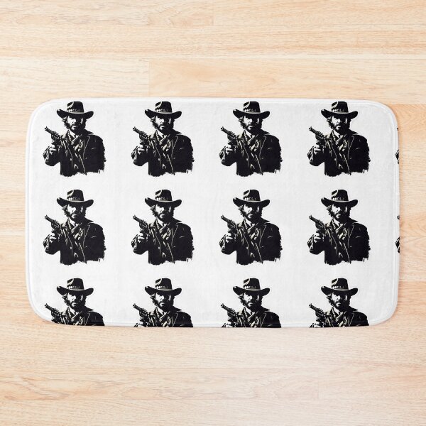 Item preview, Black and white picture of a cowboy designed and sold by abmkf.