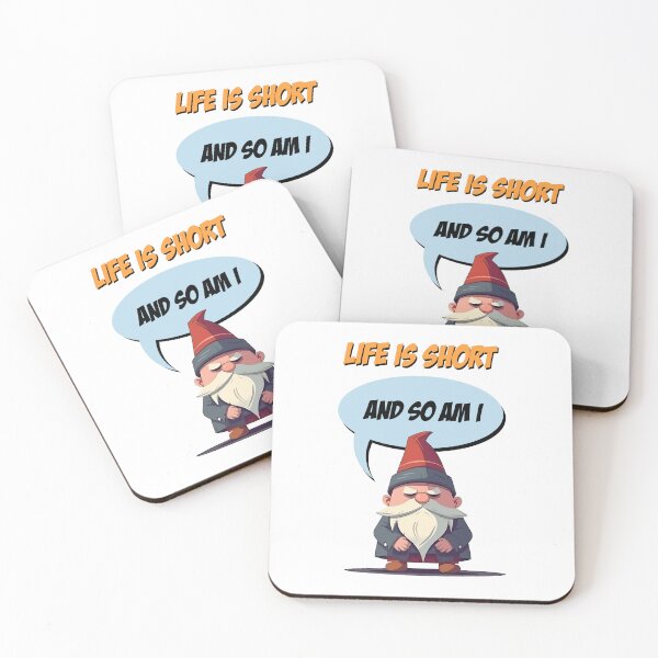 Item preview, Life is short and so am I designed and sold by go-go-designs.
