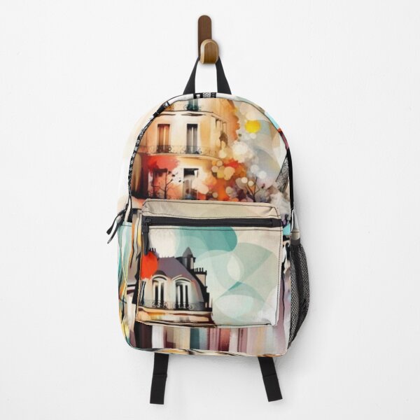 Item preview, Paris abstract art street scene designed and sold by JackFreestone.