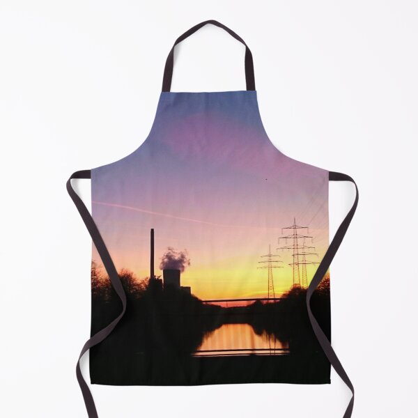 Aperçu de l'œuvre Coucher de soleil sur le canal, apéritif créée et vendue par Art-Istin-See.