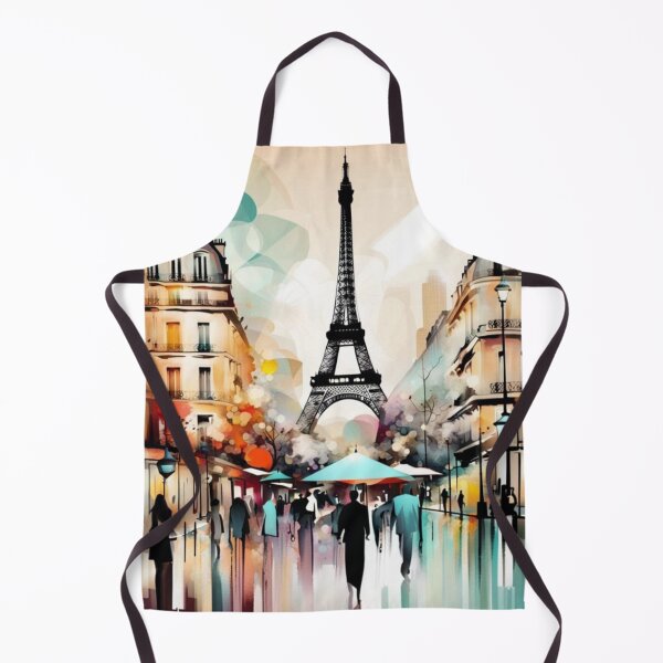 Item preview, Paris abstract art street scene designed and sold by JackFreestone.