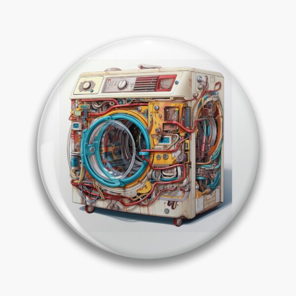 Item preview, Washing Machine Insides designed and sold by Oded Ben Dov.