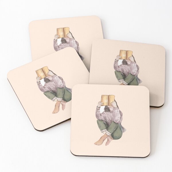 Item preview, A girl reading designed and sold by BookishSpace1.