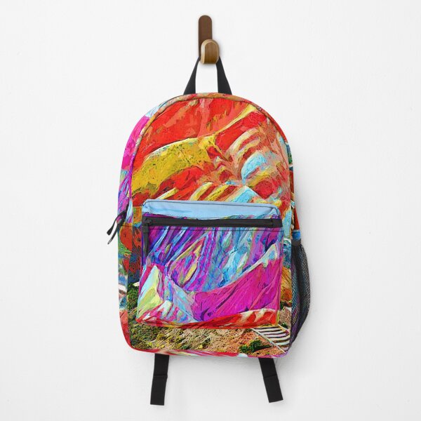 Item preview, China’s Rainbow Colored Mountains Zhangye Danxia Landform Geological Park, color art designed and sold by artdragongift 15.