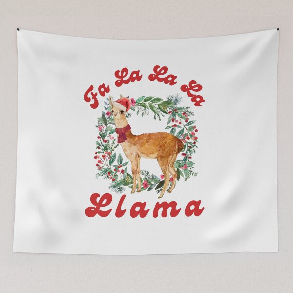 Item preview, Fa La La La Llama designed and sold by ArtofAddison.