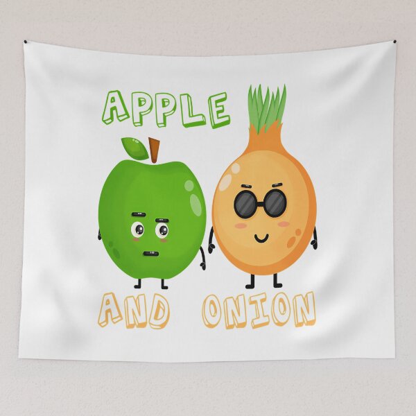 Item preview, Apple And Onion designed and sold by ParryRoll.