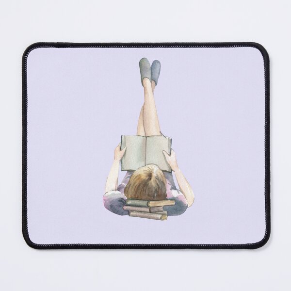 Item preview, A girl reading designed and sold by BookishSpace1.