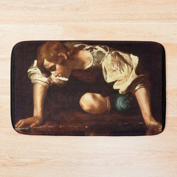Item preview, Narcissuss (Caravaggio) designed and sold by ArtHistorical.