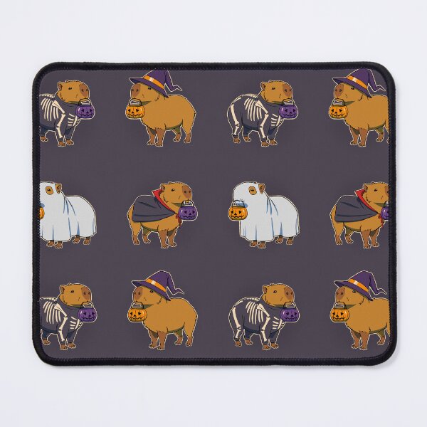 Item preview, Capybaroween (dark background) designed and sold by soyrwoo.