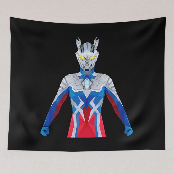 Item preview, Ultraman Zero (Low Poly Art) designed and sold by MaverickMyste.
