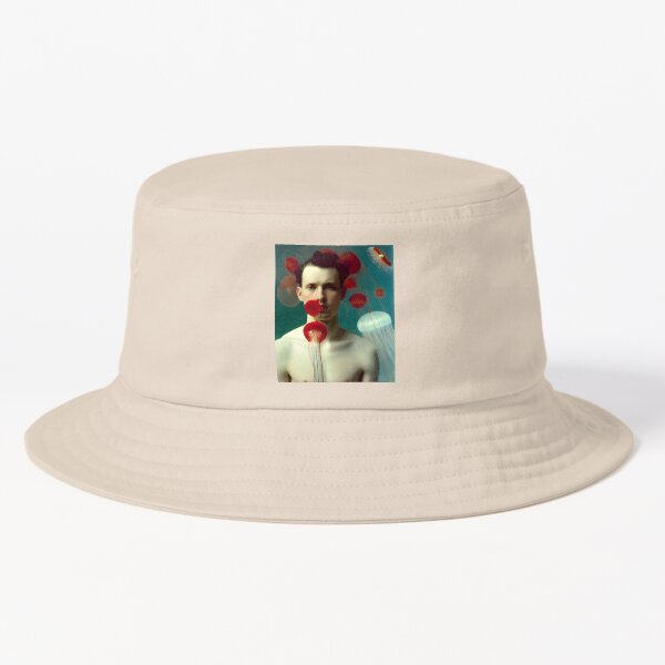 Man with jellyfish Bucket Hat