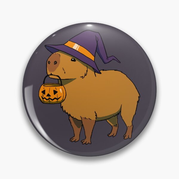 Item preview, Capybaroween Witch designed and sold by soyrwoo.