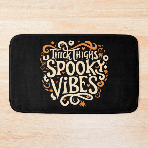 Item preview, "thick thighs spooky vibes" halloween mood  designed and sold by GalaxyGraffiti.