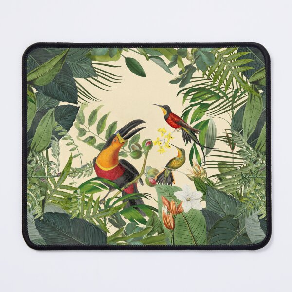 Item preview, Toucan And Hummingbird Jungle Paradise designed and sold by artsandsoul.