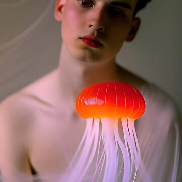 Artwork thumbnail, Man with jellyfish by CONSTNTBLVR