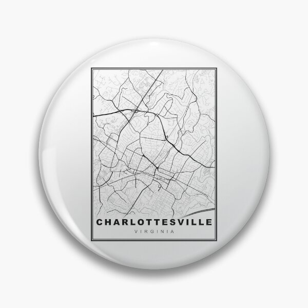 Item preview, Charlottesville Map designed and sold by Tamas Das.