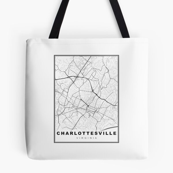 Item preview, Charlottesville Map designed and sold by Tamas Das.