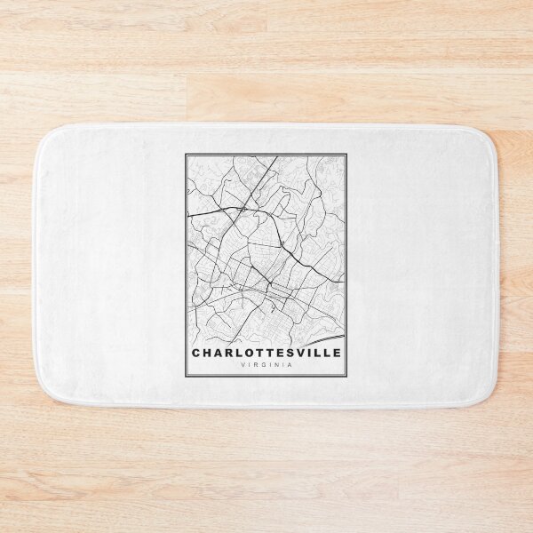 Item preview, Charlottesville Map designed and sold by Tamas Das.