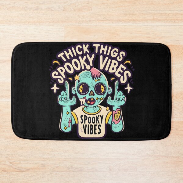 Item preview, "thick thighs spooky vibes" halloween mood  designed and sold by GalaxyGraffiti.
