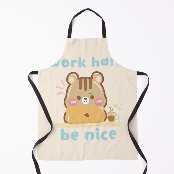Item preview, Cute Kawaii Chipmunk Work Hard and Be Nice designed and sold by cutecozynook.