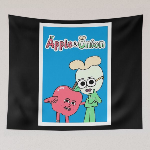 Item preview, apple and onion designed and sold by ParryRoll.