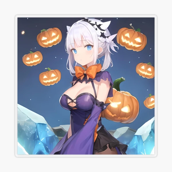 Anime Waifu Witch of Time Sticker for Sale by lifeissheep