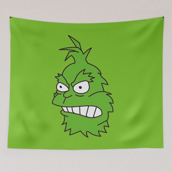 Item preview, grinch fan art designed and sold by Iridp.