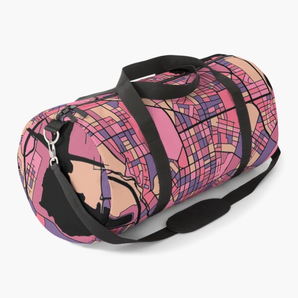 Item preview, Baltimore Map Pattern in Purple & Pink designed and sold by PatternMaps.