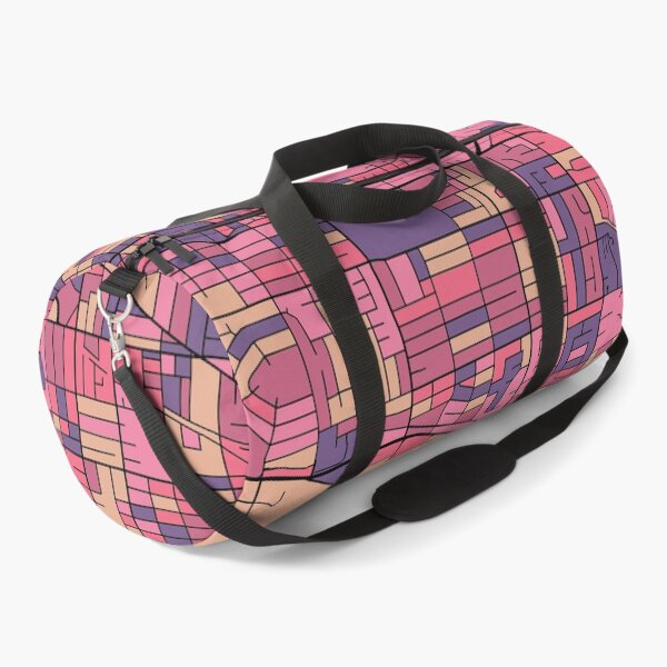 Item preview, Burnaby Map Pattern in Purple & Pink designed and sold by PatternMaps.
