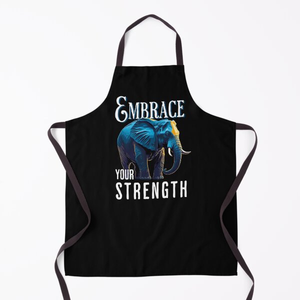Item preview, Embrace Your Strength Elephant designed and sold by Furahisha.