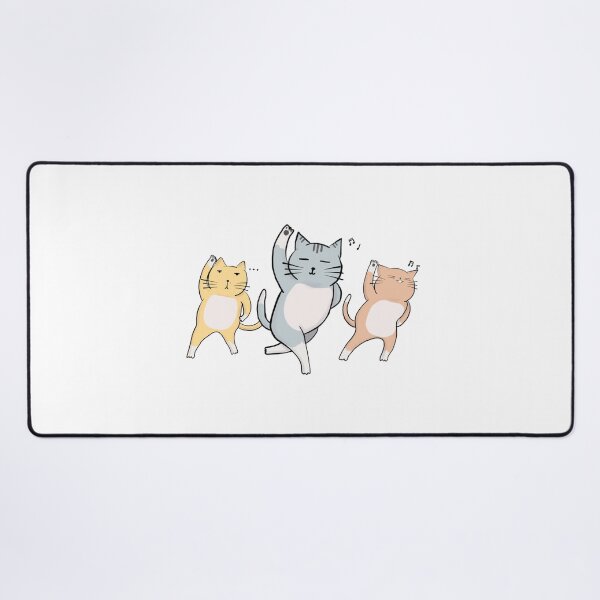 Item preview, Dancing cats designed and sold by bimumonji.