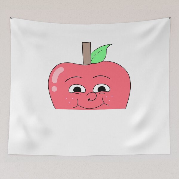 Item preview, Apple's face designed and sold by ParryRoll.