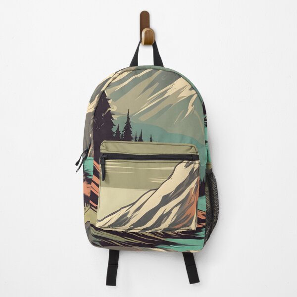 Item preview, Mountain retro vintage style designed and sold by Newrealis.
