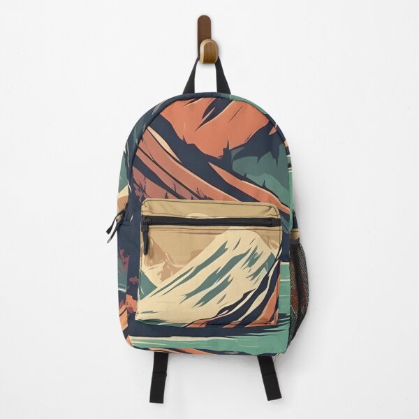 Item preview, Mountain retro vintage style designed and sold by Newrealis.