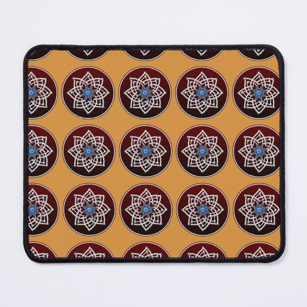 Item preview, Hridaya kamalam kolam/muggu/Rangoli - Brown Color designed and sold by ShreecreatE.