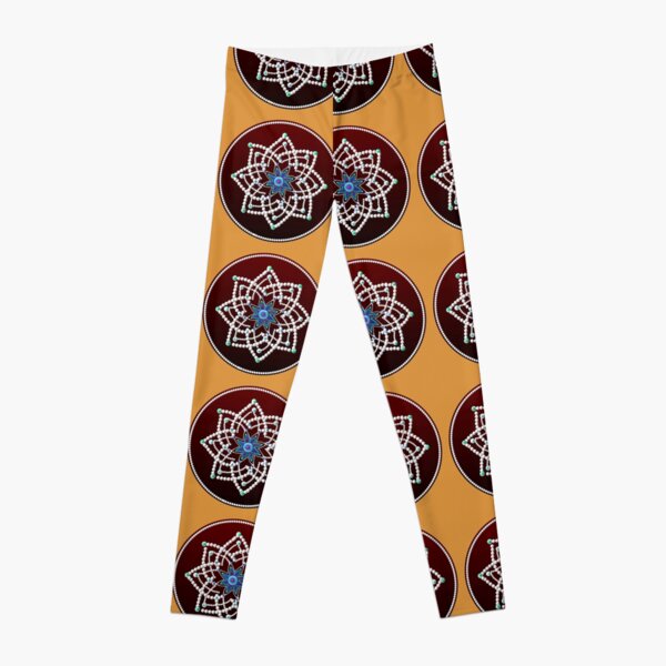 Durga Puja Leggings for Sale