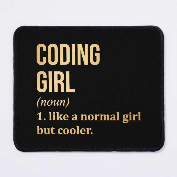 Item preview, Coding Girl Definition in Gold designed and sold by XCIV.