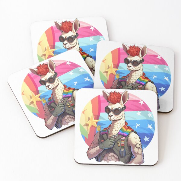 Item preview, Llama Squad Adventures - Playful Design designed and sold by ⭐Beatiful House⭐.