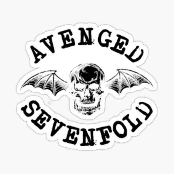 Stickers AVENGED SEVENFOLD – skull