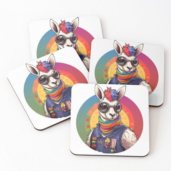 Item preview, Llama Squad Adventures - Playful Design designed and sold by ⭐Beatiful House⭐.