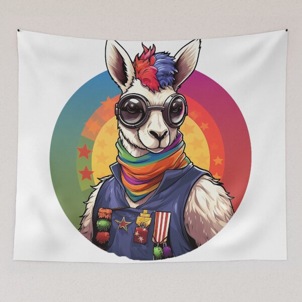 Item preview, Llama Squad Adventures - Playful Design designed and sold by ⭐Beatiful House⭐.