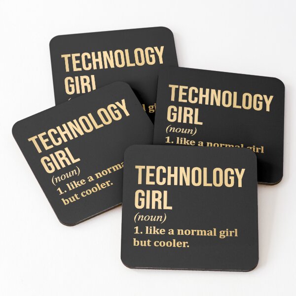 Item preview, Technology Girl Definition in Gold designed and sold by XCIV.