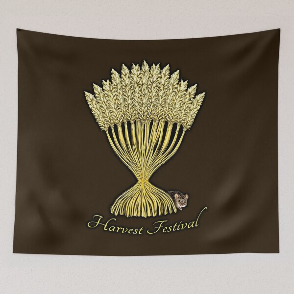 Item preview, Harvest festival Wheat-Sheaf with mouse designed and sold by Robin3DT.