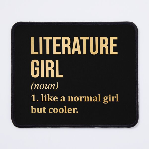 Item preview, Literature Girl Definition in Gold designed and sold by XCIV.