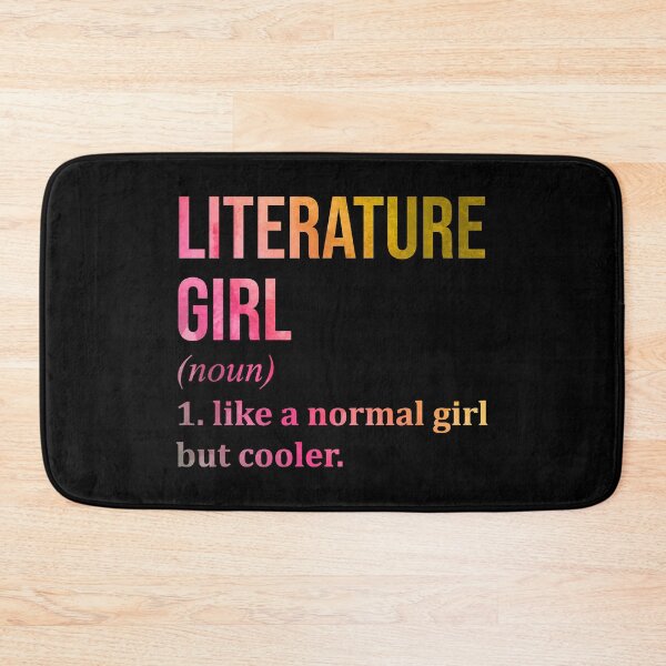 Item preview, Literature Girl Definition in Watercolor designed and sold by XCIV.