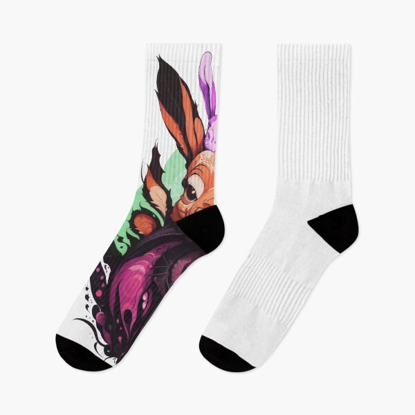 Item preview, Colorful Rabbit bunny Design designed and sold by khaq.